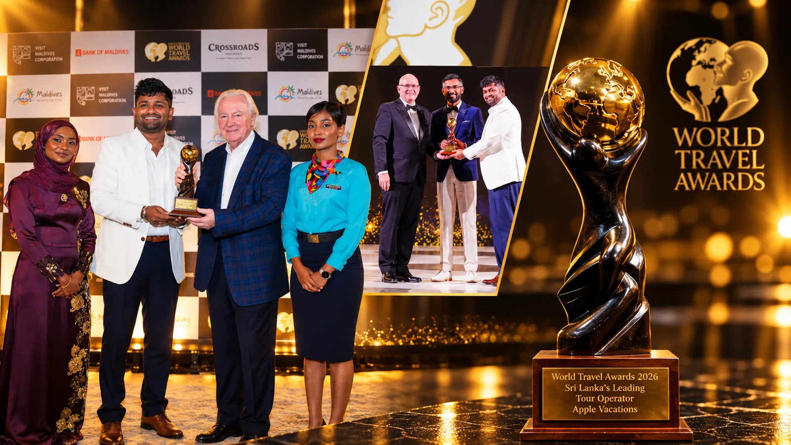Apple Vacations Named Sri Lanka's Leading Tour Operator 2026 at the World Travel Awards